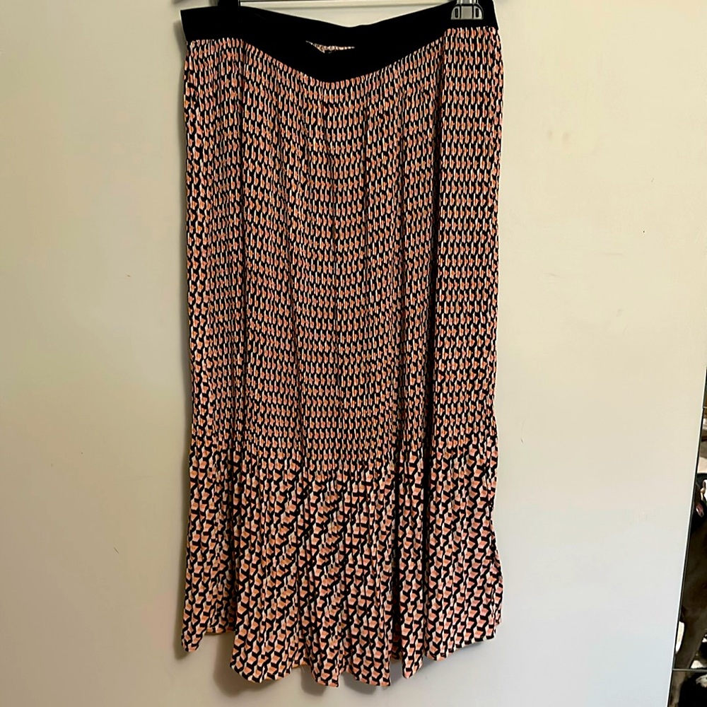 Multiprint Maxi Skirt
